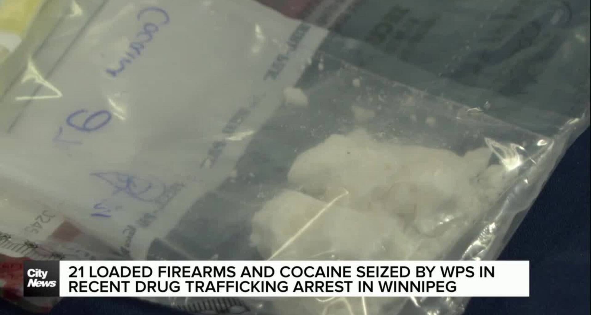 21 loaded handguns, cocaine seized from downtown Winnipeg apartment