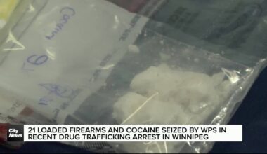 21 loaded handguns, cocaine seized from downtown Winnipeg apartment