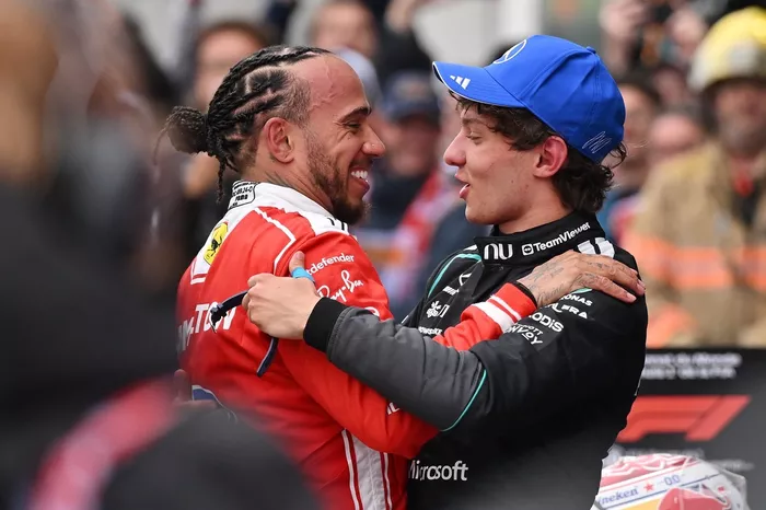 Andrea Kimi Antonelli, Mercedes, Lewis Hamilton, Ferrari