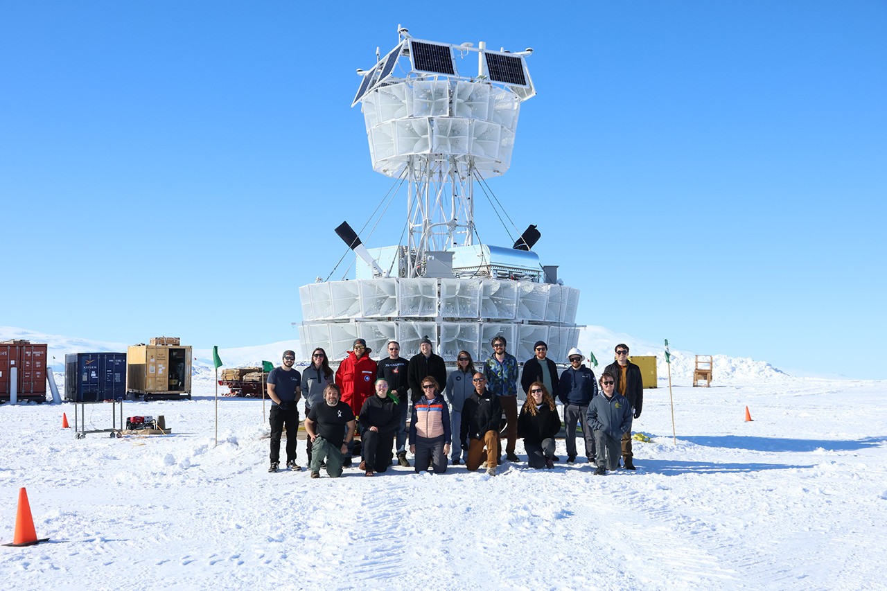 New Instrument Used Antarctic Ice Sheet to Probe Extreme Universe