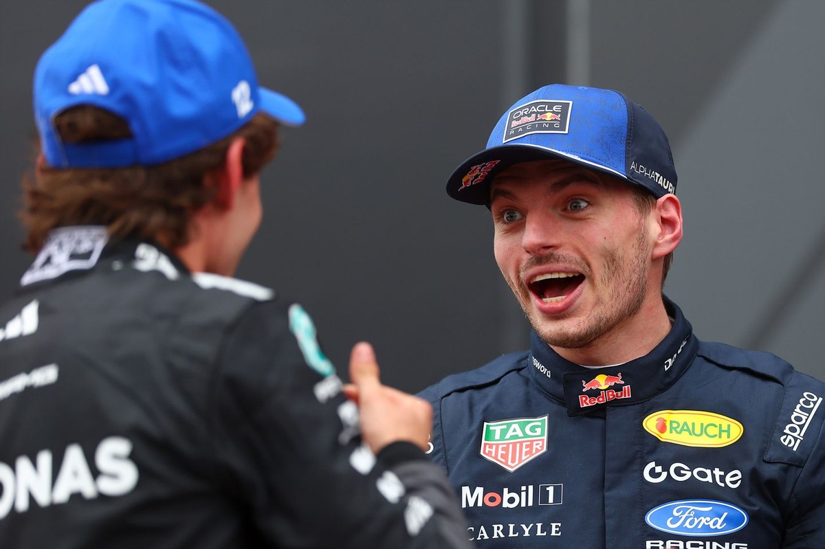 Max Verstappen laughs at McLaren's failed strategy gamble