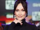 Singer and songwriter Kacey Musgraves visits SiriusXM Studios on March 18, 2024 in Nashville.