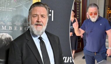Russell Crowe's blunt response to Paris fans sparks online debate