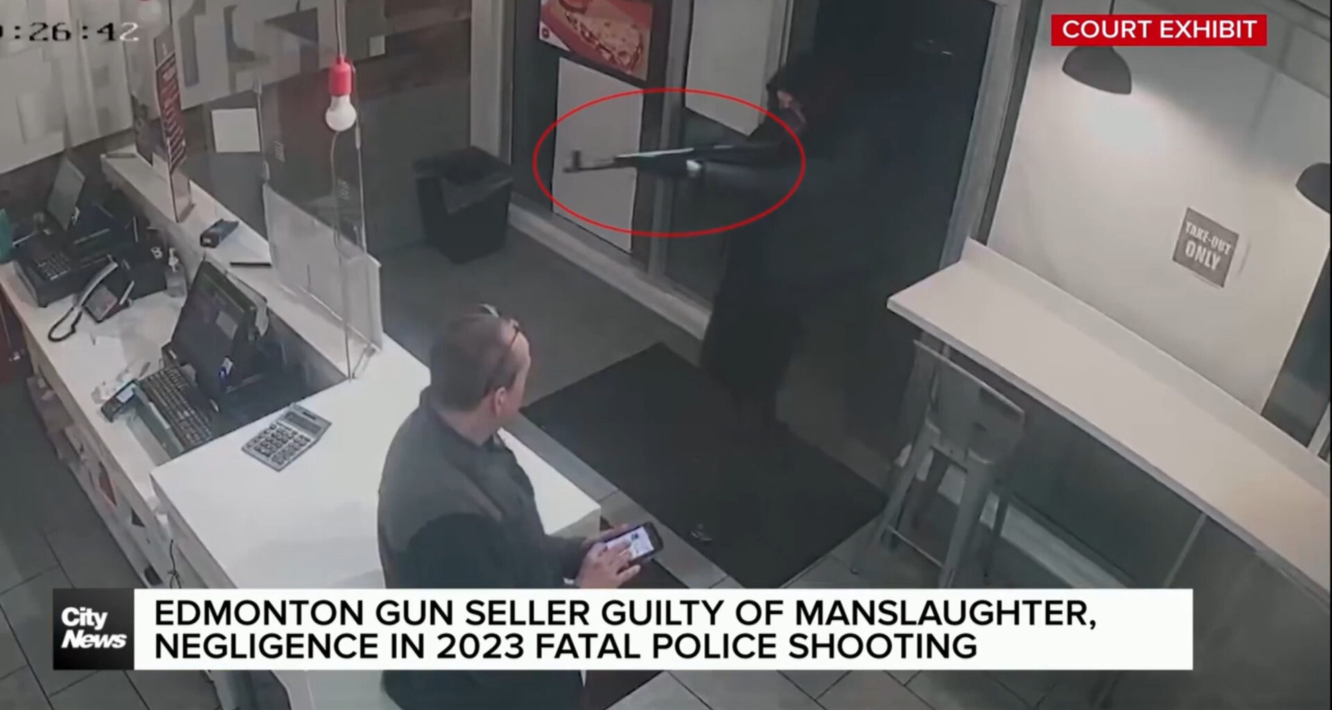 Edmonton gun seller guilty of manslaughter in 2023 police shooting