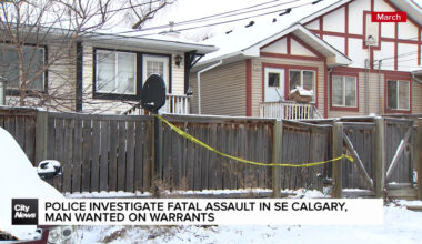 Man wanted on warrants in connection to fatal SE Calgary assault: Police