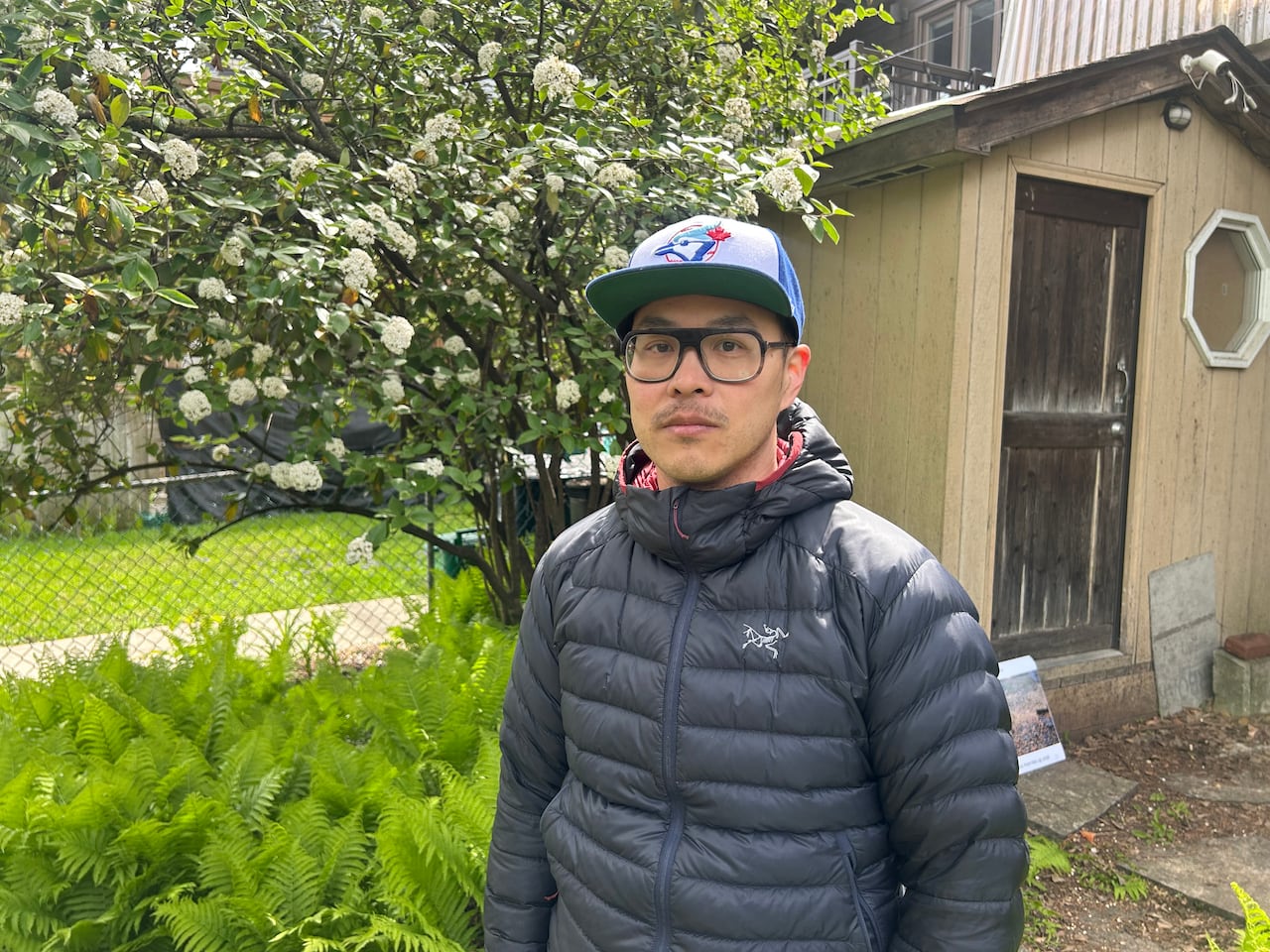 James Chiu lives with his wife and two young children next door to Alan Page and his wife. Chiu says he felt hopeless when he learned that Page's application to have the ginkgo tree removed had been turned down. He's hoping the appeal Thursday is suc