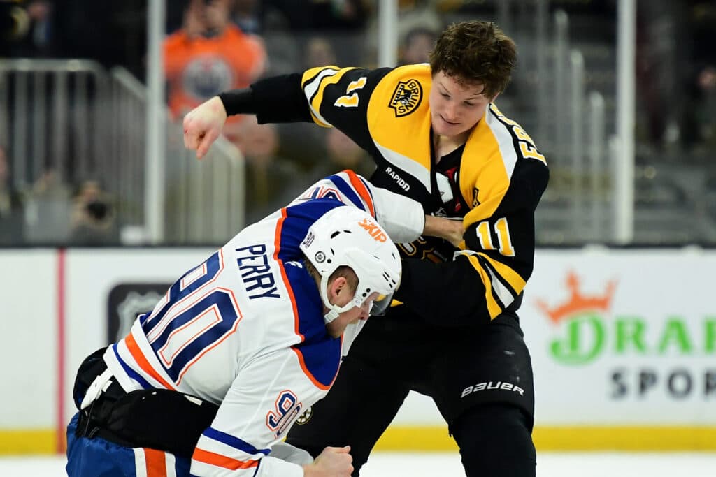 Edmonton Oilers Fight