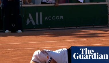 Jakub Mensik labels French Open heat ‘insane’ after collapsing at end of five-set win | French Open 2026