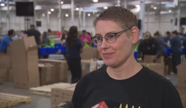 Volunteers in Mississauga put together more than 200,000 healthy food packs for children
