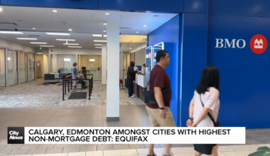 Calgary, Edmonton amongst cities with highest non-mortgage debt: Equifax