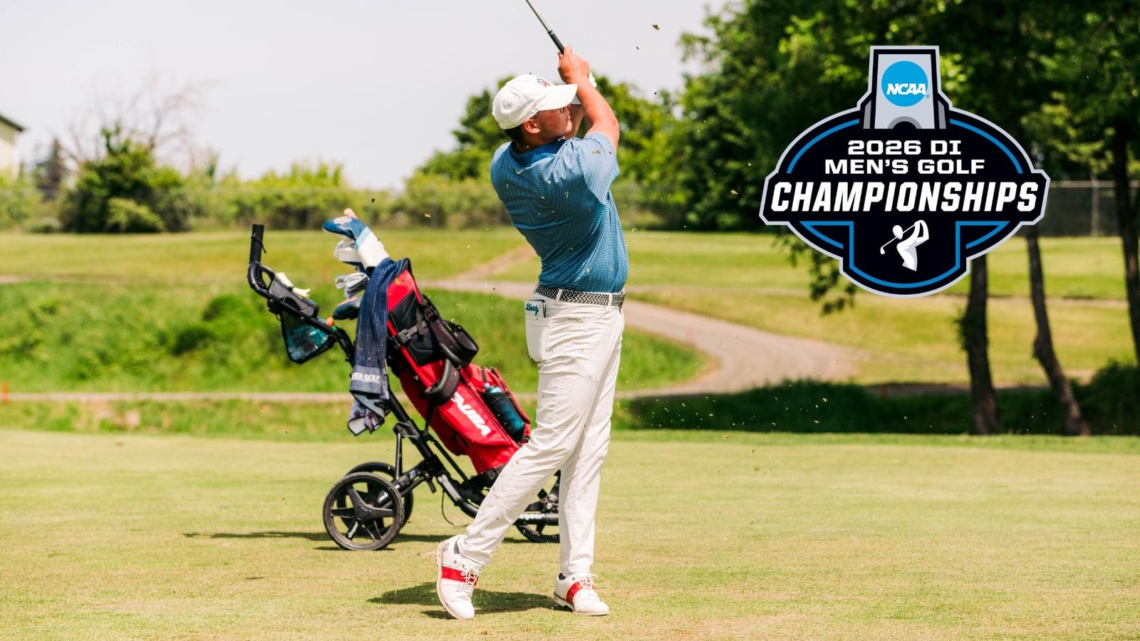 Men's Golf -Team Photo Following NCAA Corvallis Regional Round 3