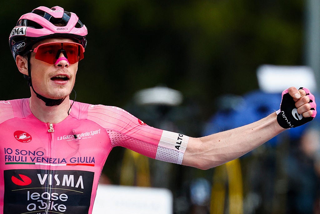 Vingegaard thinks he's hit best ever form at the Giro d'Italia