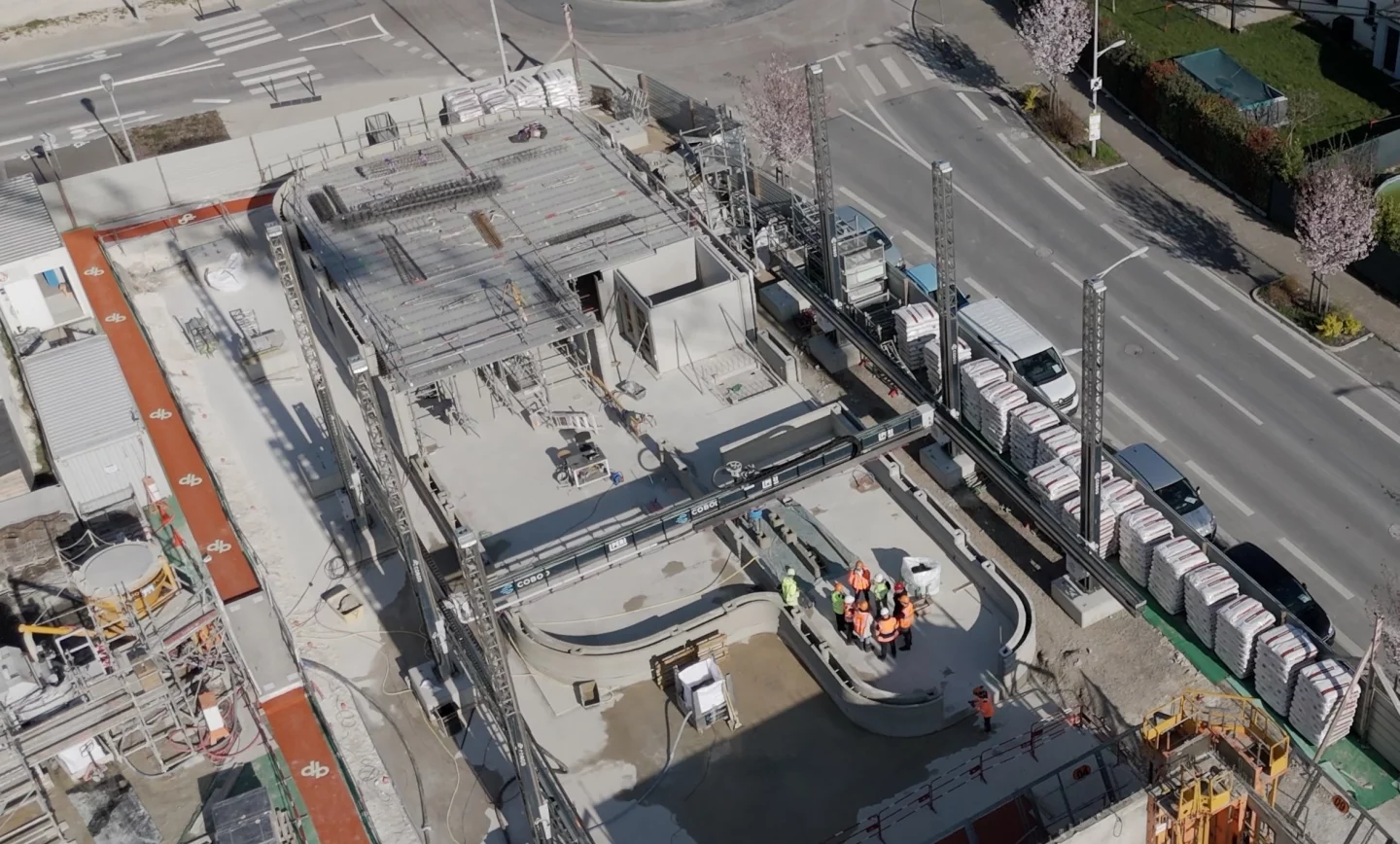 ViliaSprint² was completed three months faster than a neighboring conventionally constructed building