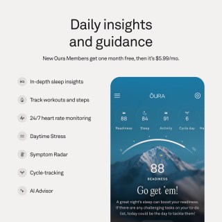 Oura Ring 5 health and activity tracking