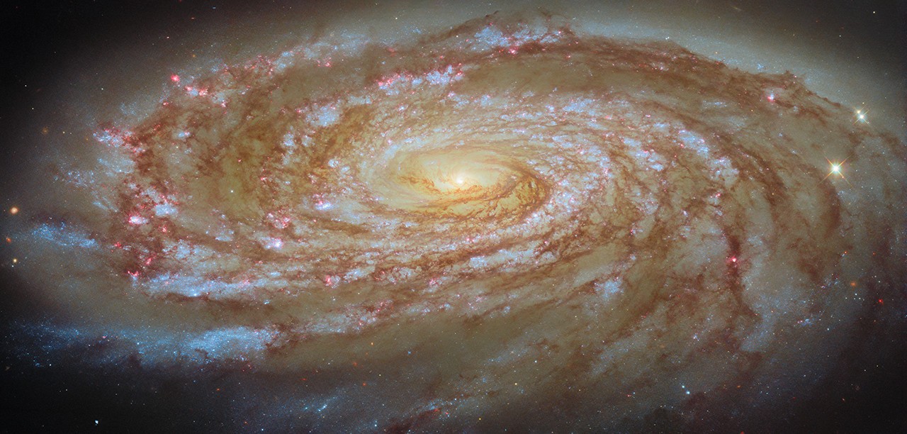 Hubble Captures M88 on Journey to Center of Virgo Cluster