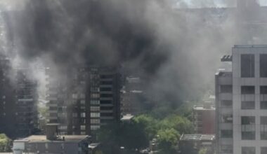 Emergency crews extinguish residential penthouse fire in Calgary's Beltline
