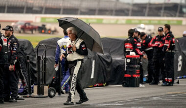 NASCAR Truck Series race at Nashville under weather delay