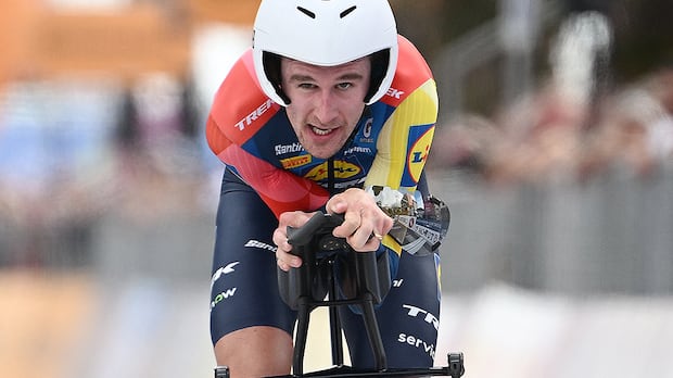 Canadian cyclist Derek Gee-West 2nd in brutal Giro d'Italia queen stage