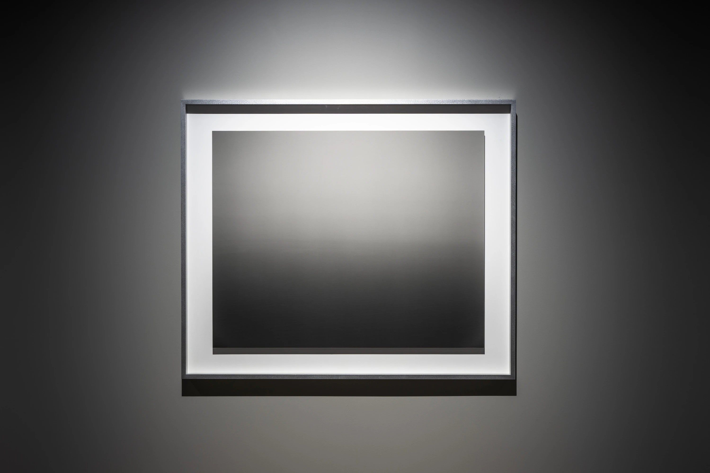 Installation view of Hiroshi Sugimoto, Tyrrhenian Sea, Scilla (1993)