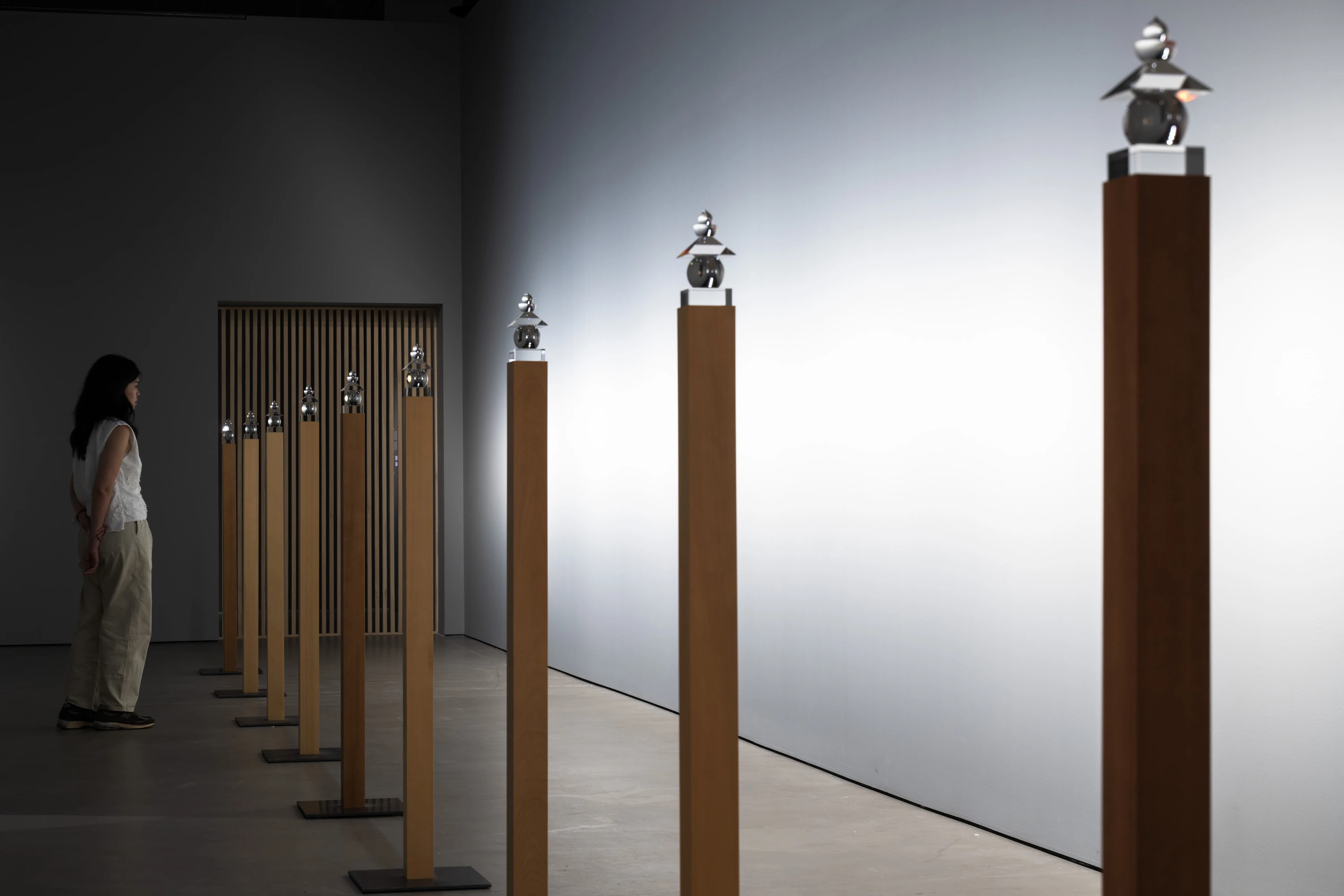 Exhibition view of Hiroshi Sugimoto, Five Elements (2011 – 2012)