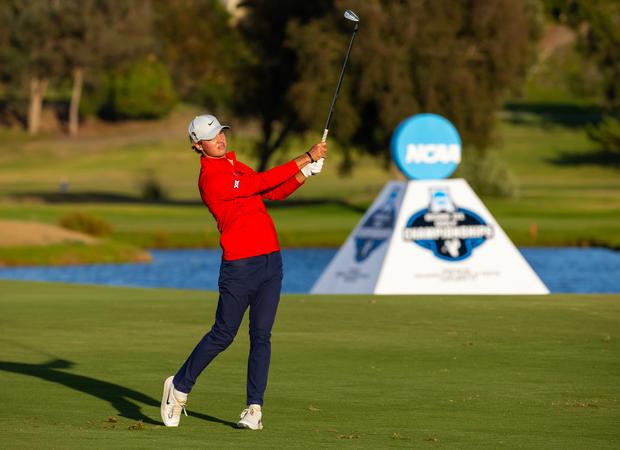Jakubcik’s Opening Round 68 Puts Arizona Tied for Sixth at NCAA Championship