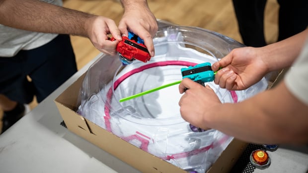 Beyblades are back in a big way in B.C., as childhood craze gets another spin