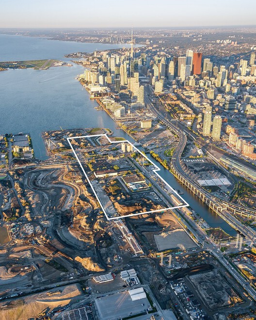 SLA Designs Public Spaces and Streetscapes for Toronto's New Island Community in the Port Lands - Image 2 of 11