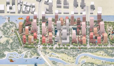 SLA Designs Public Spaces and Streetscapes for Toronto's New Island Community in the Port Lands
