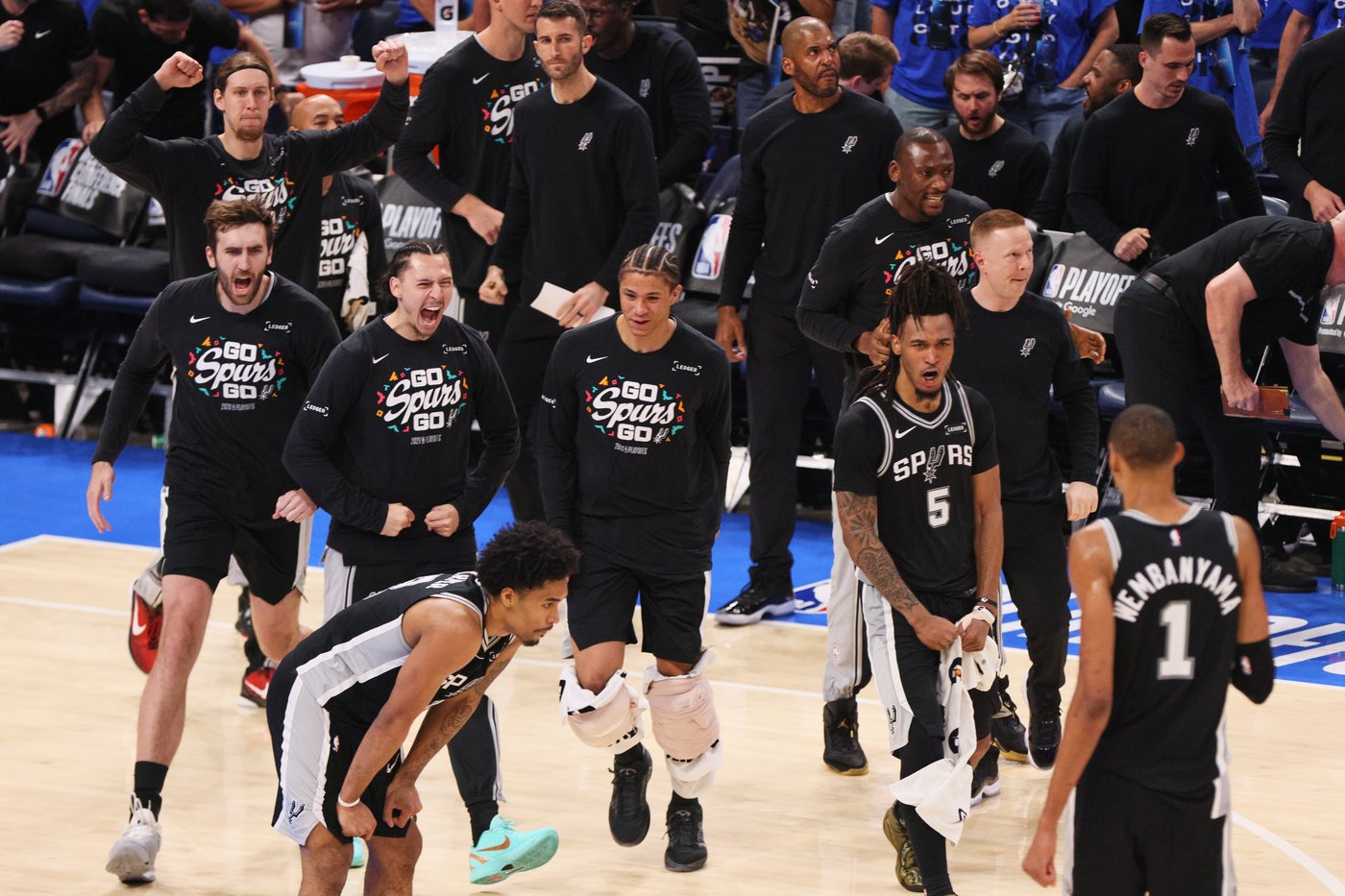 Wembanyama, Spurs win the West, topple Thunder 111-103 in Game 7 to head to NBA Finals