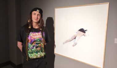Artist channels grandmother, nudity and paper towel in new exhibit