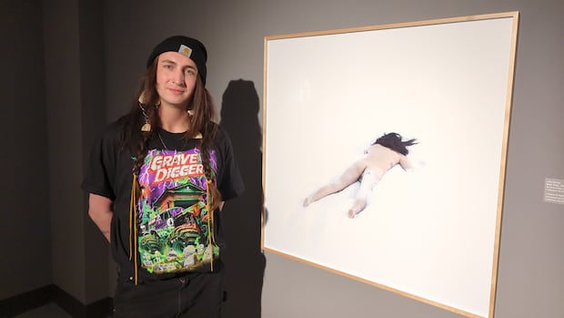 Artist channels grandmother, nudity and paper towel in new exhibit
