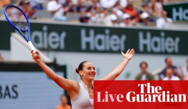 French Open 2026: Kostyuk shocks Swiatek; Jodar v Carreño Busta, and more on day eight – live | French Open 2026