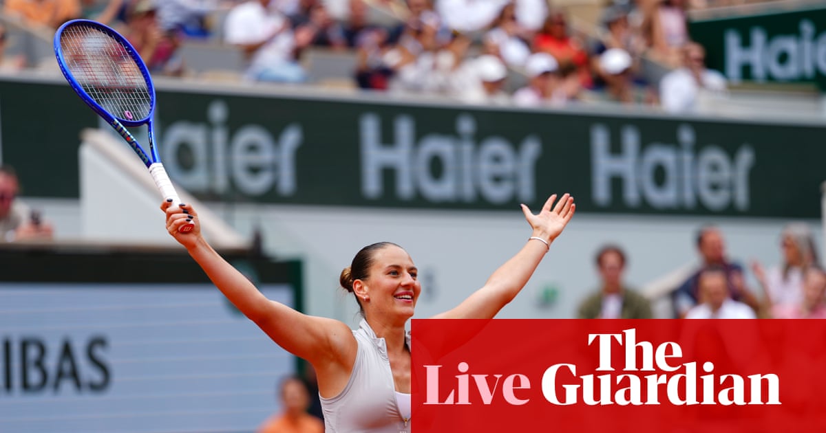 French Open 2026: Kostyuk shocks Swiatek; Jodar v Carreño Busta, and more on day eight – live | French Open 2026