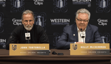 Golden Knights claim they’re focused on hockey while doing everything possible to distract from hockey