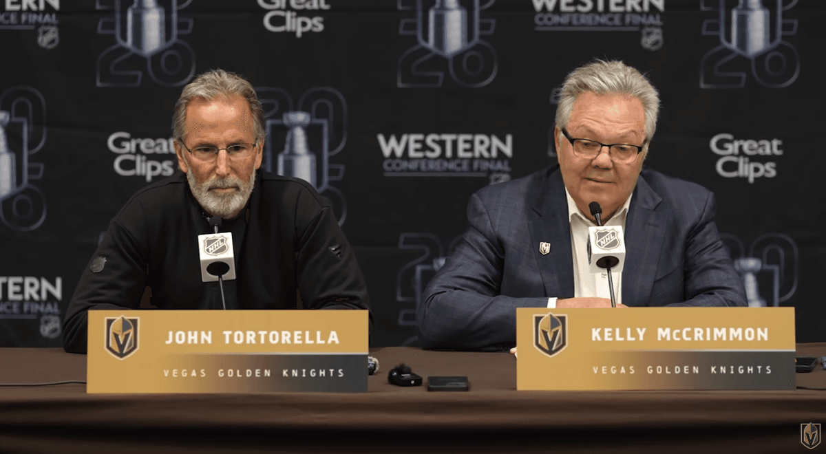 Golden Knights claim they’re focused on hockey while doing everything possible to distract from hockey
