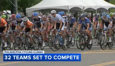 32 teams to compete in 2026 Philadelphia Cycling Classic