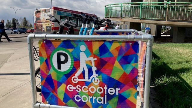 Companies funding free e-scooter and e-bike trips at select Calgary Transit stations