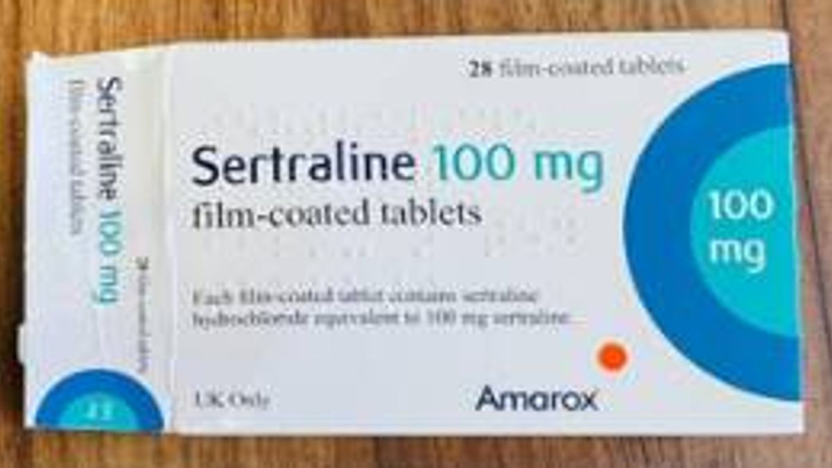 Sertraline 100 mg film-coated tablets