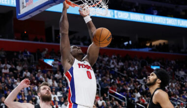 Jalen Duren delivers for the Pistons, making plays at both ends of court in key moments against Cavs