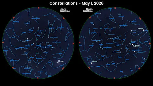May 1st 2026 - Constellations - allsky view