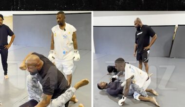 Ray J Trains With Chuck Liddell, Rampage Jackson Before MMA Fight