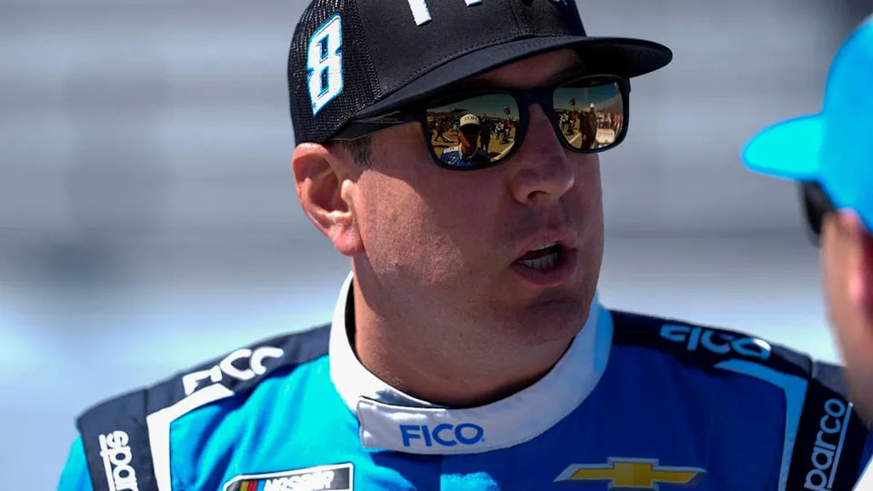 Mar 29, 2026; Martinsville, Virginia, USA; Richard Childress Racing driver Kyle Busch (8) during practice at Martinsville Speedway. Mandatory Credit: Jim Dedmon-Imagn Images© Jim Dedmon-Imagn Images.