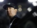 Kyle Busch, driver of the #8 Zone Chevrolet, looks on during qualifying for the NASCAR Cup Series Daytona 500 at Daytona International Speedway on February 14, 2024 in Daytona Beach, Florida.