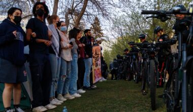 Demonstrators sue UCalgary, police over handling of 2024 encampment