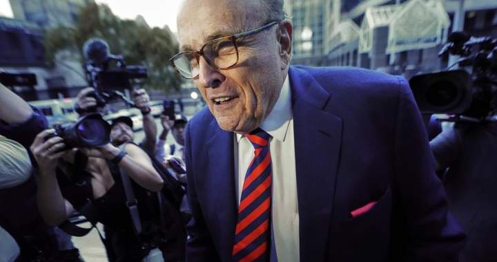 Rudy Giuliani out of ICU, continuing to recover in hospital with pneumonia - National