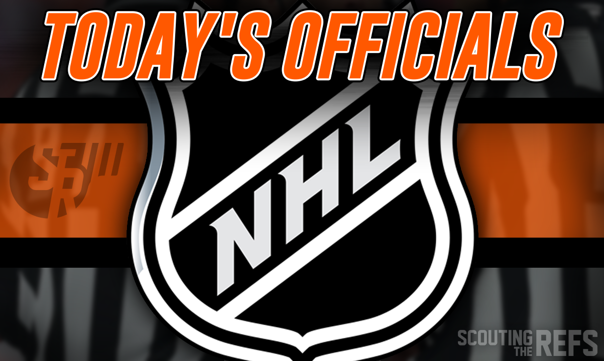 Today’s NHL Playoff Referees and Linespersons – 5/13/26