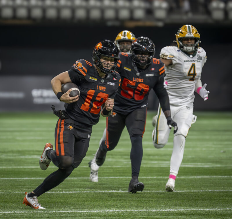 As he pursues both Grey Cup and 2028 Olympic dreams, Nathan Rourke is ascending to new heights as the BC Lions' franchise player.