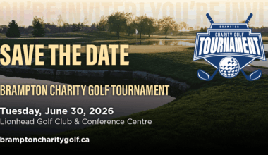 Brampton Charity Golf Tournament Returns for Third Year