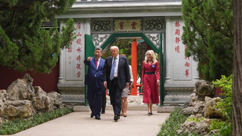 Live updates: US-China summit, Xi-Trump meeting at Zhongnanhai, Iran war discussions