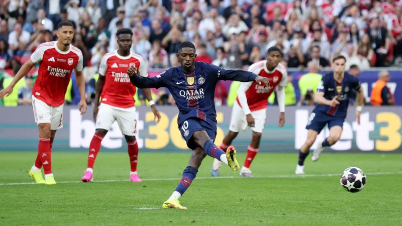 Live coverage: Paris Saint-Germain and Arsenal battle in the Champions League final